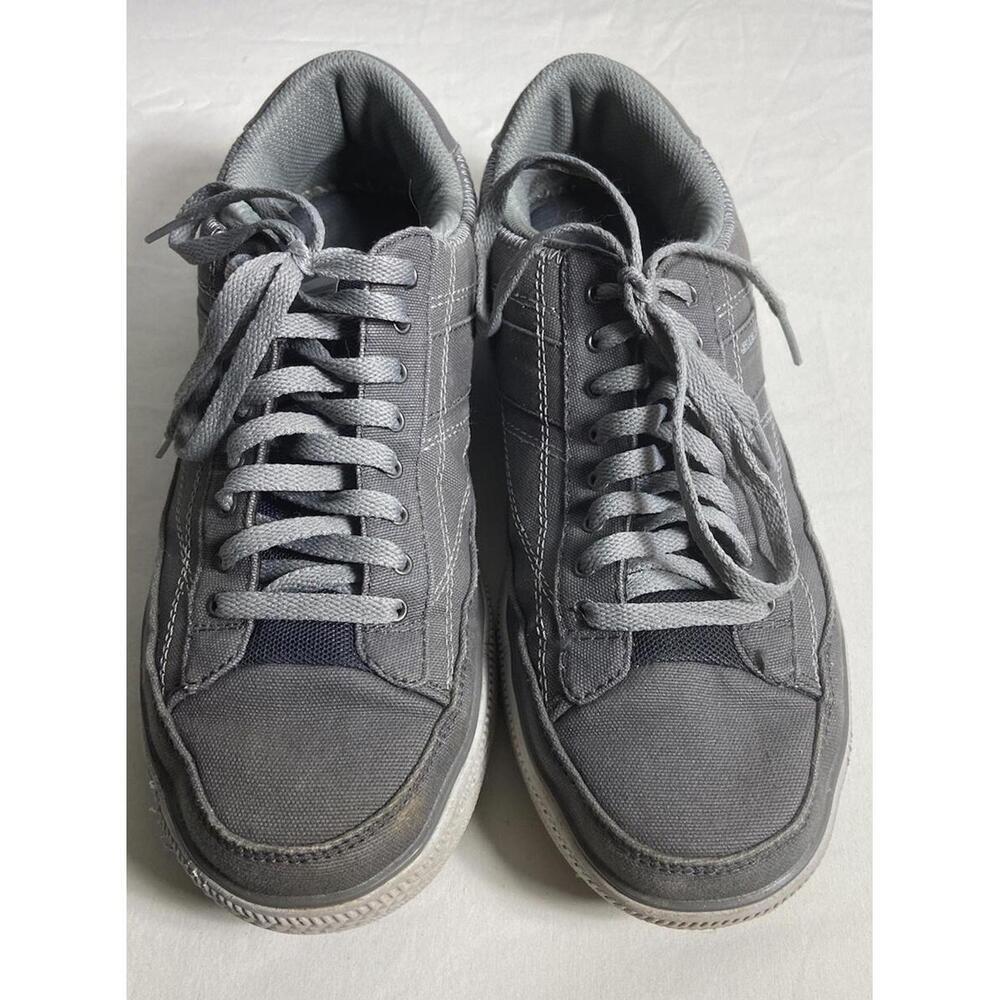 Skechers Mens Arcade Chat Memory 51014 Charcoal Gray Casual Shoes Sneakers 8